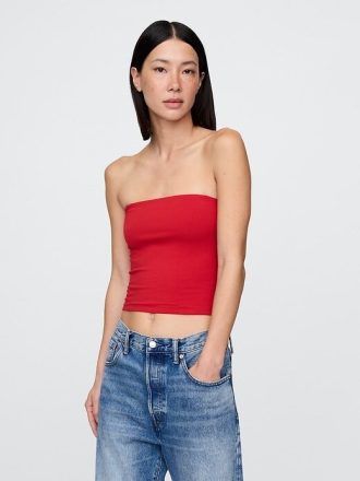 Top Crop Tube CloseKnit