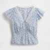 Top cu flori din dantela Top cu flori din dantela