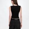 Top cu gât pătrat din jerseu Close Knit Top cu gât pătrat din jerseu Close Knit