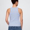 Top cu Halter Modern Rib Logo Top cu Halter Modern Rib Logo