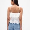 Top cu volane din poplin Top cu volane din poplin