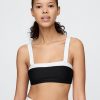 Top de bikini Bandeau Colorblock Top de bikini Bandeau Colorblock