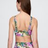 Top de bikini Bandeau Colorblock Top de bikini Bandeau Colorblock