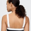 Top de bikini Bandeau Colorblock Top de bikini Bandeau Colorblock