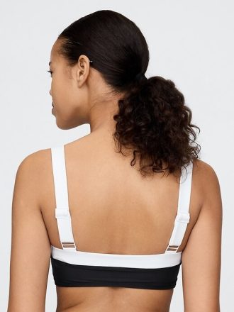 Top de bikini Bandeau Colorblock