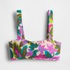 Top de bikini Bandeau Colorblock Top de bikini Bandeau Colorblock
