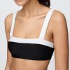 Top de bikini Bandeau Colorblock Top de bikini Bandeau Colorblock