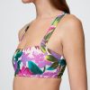 Top de bikini Bandeau Colorblock Top de bikini Bandeau Colorblock