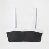 Top de bikini Bandeau Colorblock Top de bikini Bandeau Colorblock