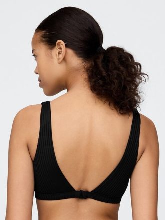 Top de bikini cu coaste