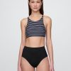 Top de bikini cu gât înalt Top de bikini cu gât înalt