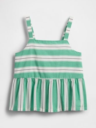 Top din Poplin Peplum pentru copii