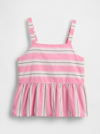 Top din Poplin Peplum pentru copii
