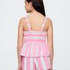 Top din Poplin Peplum pentru copii