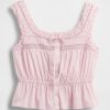 Top peplum cu dantelă Top peplum cu dantelă