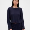 Top PJ Crop Waffle