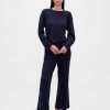 Top PJ Crop Waffle