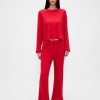 Top PJ Crop Waffle
