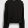 Top PJ Crop Waffle