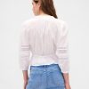Top Voile cu Trim Dantela Top Voile cu Trim Dantela