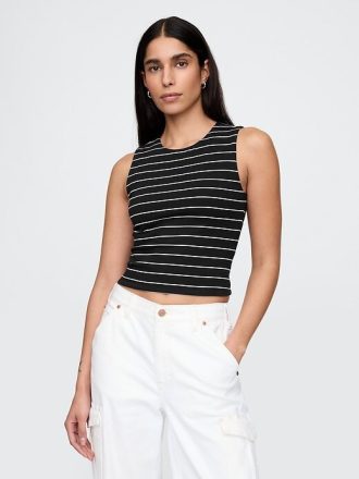 Tricot crop din jerseu CloseKnit