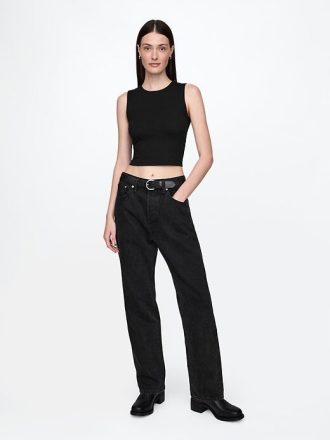 Tricot crop din jerseu CloseKnit