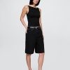 Tricot Crop din Jersey Tricot Boatneck Tricot Crop din Jersey Tricot Boatneck