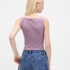 Tricot Crop din Jersey Tricot Boatneck Tricot Crop din Jersey Tricot Boatneck