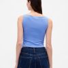 Tricot Crop din Jersey Tricot Boatneck Tricot Crop din Jersey Tricot Boatneck