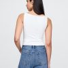 Tricot Crop din Jersey Tricot Boatneck Tricot Crop din Jersey Tricot Boatneck