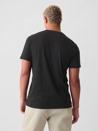 Tricou buzunar din bumbac organic pentru adulți
