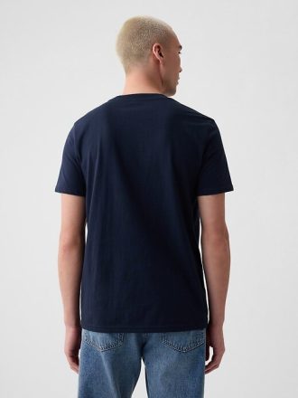 Tricou buzunar din bumbac organic pentru adulți