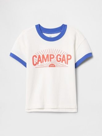 Tricou Camp Gap Ringer pentru bebeluși și copii mici