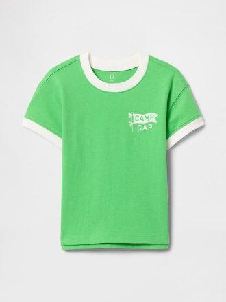 Tricou Camp Gap Ringer pentru bebeluși și copii mici
