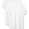 Tricou clasic cu decolteu în V (pachet de 2)