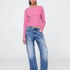 Tricou Crop Boatneck din amestec de in Tricou Crop Boatneck din amestec de in