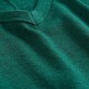 Tricou crop cu decolteu în V din amestec de in Tricou crop cu decolteu în V din amestec de in