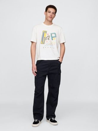 Tricou Crop Logo Gap