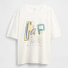 Tricou Crop Logo Gap