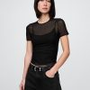 Tricou Crop Mesh Tricou Crop Mesh