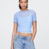 Tricou Crop Mesh Tricou Crop Mesh