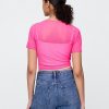 Tricou Crop Mesh Tricou Crop Mesh