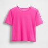 Tricou Crop Mesh Tricou Crop Mesh