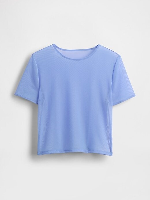 Tricou Crop Mesh Tricou Crop Mesh