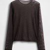 Tricou Crop Mesh