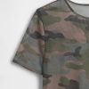 Tricou Crop Mesh