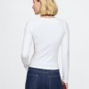 Tricou crop modern compact din jersey Tricou crop modern compact din jersey