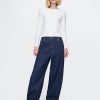 Tricou crop modern compact din jersey Tricou crop modern compact din jersey