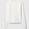 Tricou crop modern compact din jersey Tricou crop modern compact din jersey