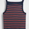 Tricou crop modern cu șorț și gât